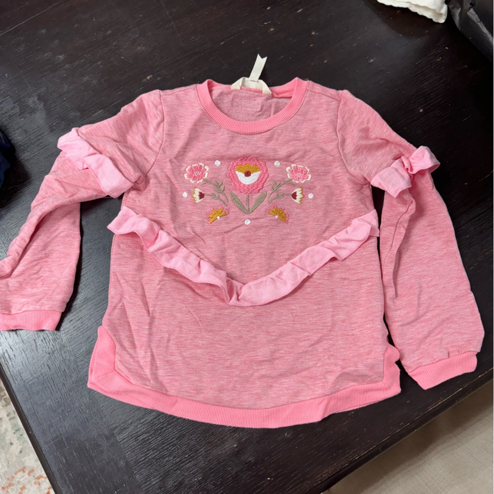 Matilda Jane - (Heart to Heart) Autumn Prairie sweatshirt |Size 6|